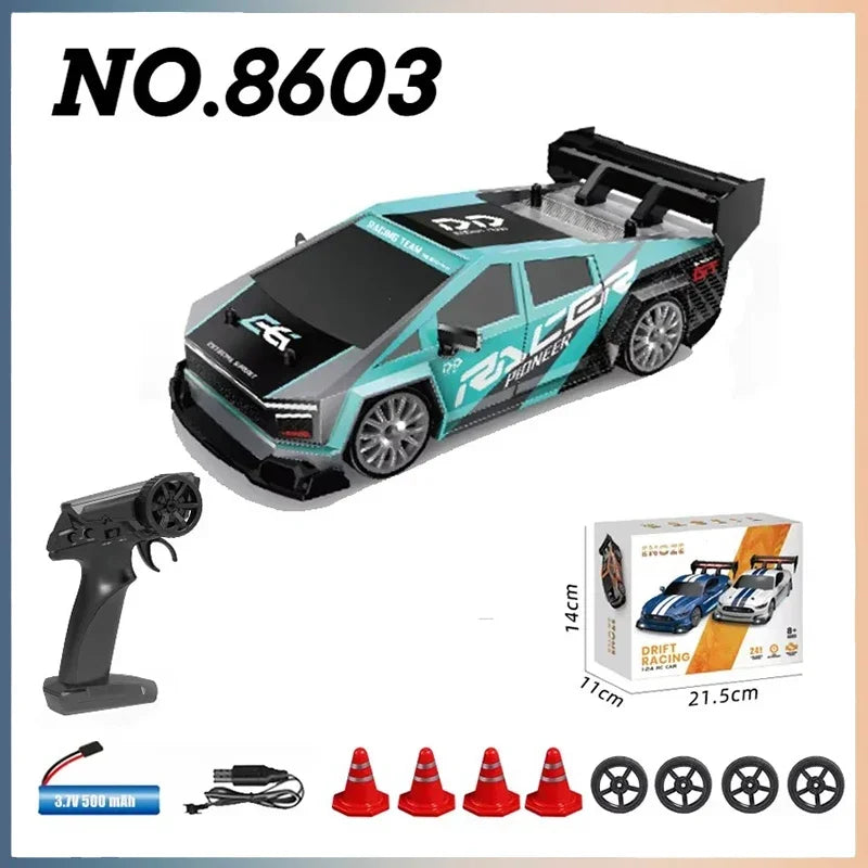 Dodge Hellcat/Porsche 911RC Drift Remote Control car Professional four-wheel drive speedracing boys toy car for children