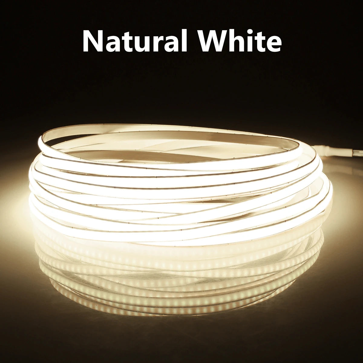 Super Bright COB LED Strip Light Smart PIR Motion Sensor 220V/110V to DC 12V Flexible Lamp Tape for Kitchen Wardrobe Room Decor