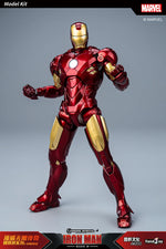 Fondjoy Marvel Iron Man MK1 Assemble Toy ABS Material First Generation Iron Man 1/12 Action Figures Toy Birthday Gifts for Boys