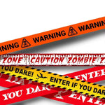 Halloween Warning Tape Signs Banner Halloween Props Window Prop Party Danger Warning Line Halloween Party Decoration Supplies