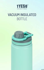 TYESO 530/750ML Vacuum Flasks Stainless Steel Thermos Water Bottle Tumbler Drinkware Keep Cold and Hot Thermal Coffee Mug