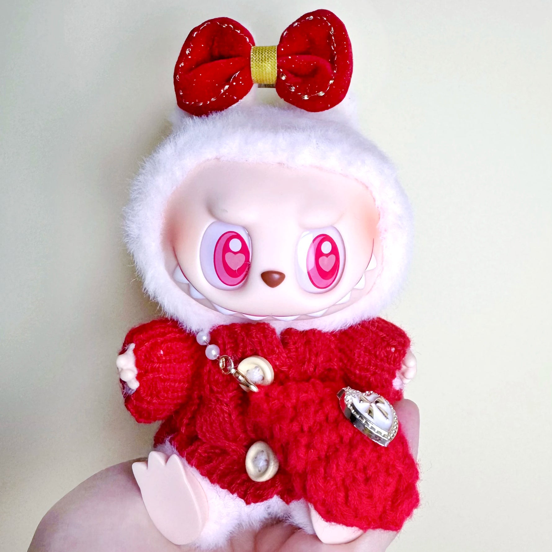 Labubu Plush Doll Clothes – Cute Macaron Outfit
