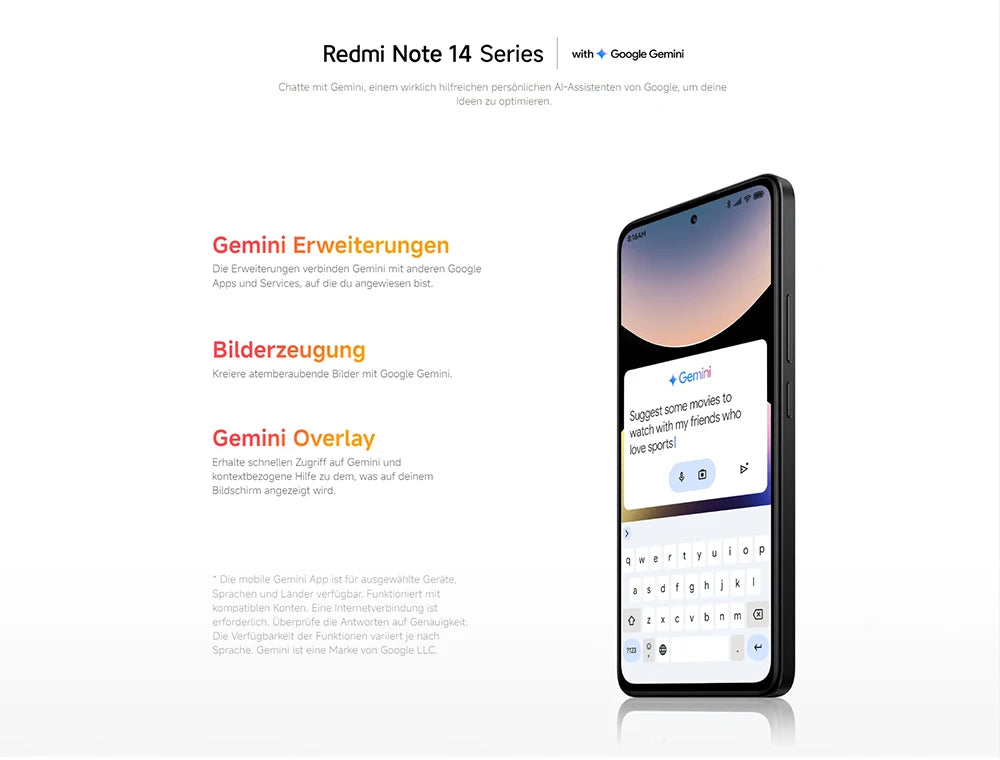 Global Version Xiaomi Redmi Note 14 4G Smartphone 6.67