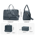 Luggage Travel Bags with a Clothes Bag and Toiletry Bag Large Capacity Daily Commuter Shoulder Bag Woman Tote Bags Handbag Woman
