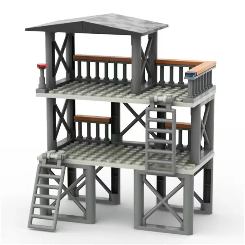 WW2 Army Military Base Model Building Kits Boys Toys Gifts Army Supplies Military Construction Building Blocks Sets