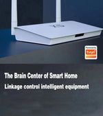 Smart Life Zigbee 3.0 / Bluetooth 5.0 2-in-1 Gateway Hub X5 Enhanced With Access to 400+ Devices and Work Across Floors