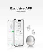 UGREEN HiTune S5 TWS Open Ear Clip Wireless Earbuds Bluetooth Sports Earphones Headphones in Mic with Earhooks & Ear Hook