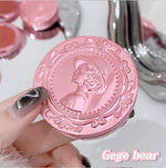 Three dimensional relief mist Color blush natural tender delicate hold makeup low saturation female blush cream