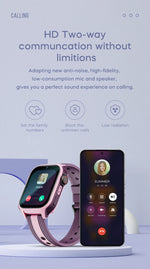 VALDUS 2025 VK36 4G Children Smartwatch Camera Video Call SOS SIM Card WIFI GPS Positioning Compatible Android IOS Kids Watch