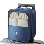 Shoe Bags - Holds 3 Pair of Shoes, Travel Essentials for Flying Carry On Luggage Accessories