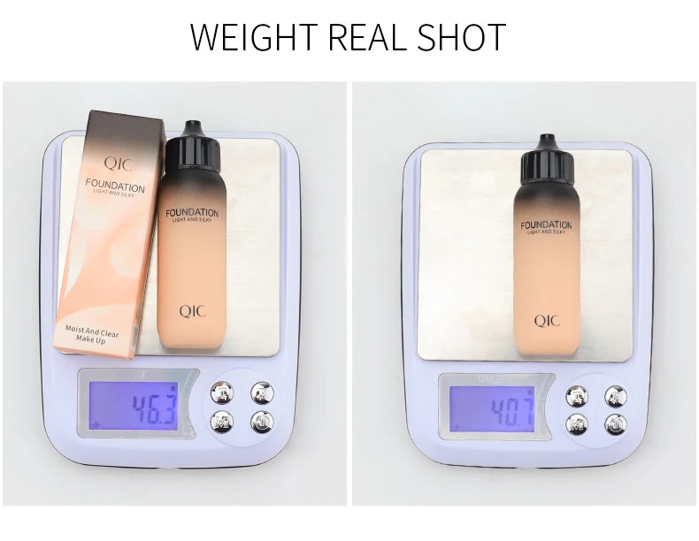 30ml Liquid Foundation Cream Waterproof Oil-control Cover Acne Base Cream Makeup Moisturize Matte Concealer Cosmetic