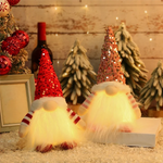 ABKW-Luminous Christmas Doll Decorations 3 Pcs Christmas Decoration Accessories Ornament