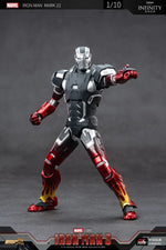 ZD Toys Iron Man Action Figure Mark 35 Red Snapper Iron Man MK 24 MK 22 MK 47 Tony Stark Ironman Figure Action Collect Toy Gift
