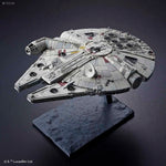 BANDAI Genuine STAR WARS Series Vehicle Series 1/144: Rise of The Millennium Falcon Skywalker Ver Assemble The Model Collect