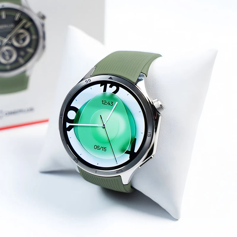 New OnePlus Watch 3 Global Version Smart Watch 1.50 inches LTPO AMOLED Display 32GB Memory Snapdragon W5 Wear OS by Google