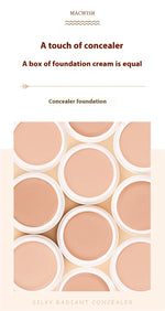 High Coverage Concealer Cover Anti Dark Circle Freckle Lasting Waterproof Foundation BB Cream for Face Makeup Base Cosmetics