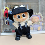 17cm Labubu Doll Clothes Capybara Cos Suit V1 V2 V3 Outfit Stylish Clothing Set for Plush Toy Dolls Accessories