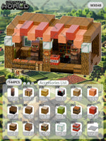 Magnetic Building Blocks Mine World Magnet Cube Set for Boy Girl Kid Age 3+ DIY Pixel style Model Base plate STEM Toy Baseplate