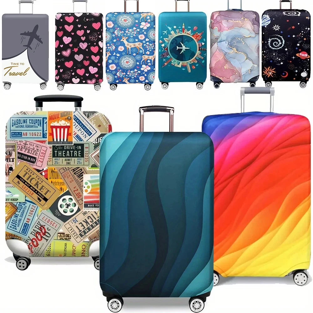 Luggage Cover Travel Case for 18 To 32 Inch Luggage Protector Cases for Outdoor Holiday Travel Accessories Suitcase Dust Covers