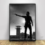 Classic Art Poster The Walking Dead The Comic Wall Art Paint Wall Decor Canvas Painting Prints Interior Bar Cafe No Frame