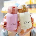 Mini Thermos Cup 200ml/360ml Pocket Cup Stainless Steel Thermal Coffee Mug Vacuum Flask Insulated Hot Water Bottle Kids Gift