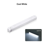 USB Rechargeable Wireless Motion Sensor LED Bar Light, Induction Night Light, Magnetic Portable Cordless Cabinet Lamp for Kitchen