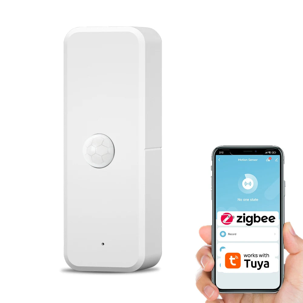 Tuya WiFi/Zigbee PIR Motion Sensor Smart Home Human Body Infrared Detector Security Smart Life Works With Alexa Google Home