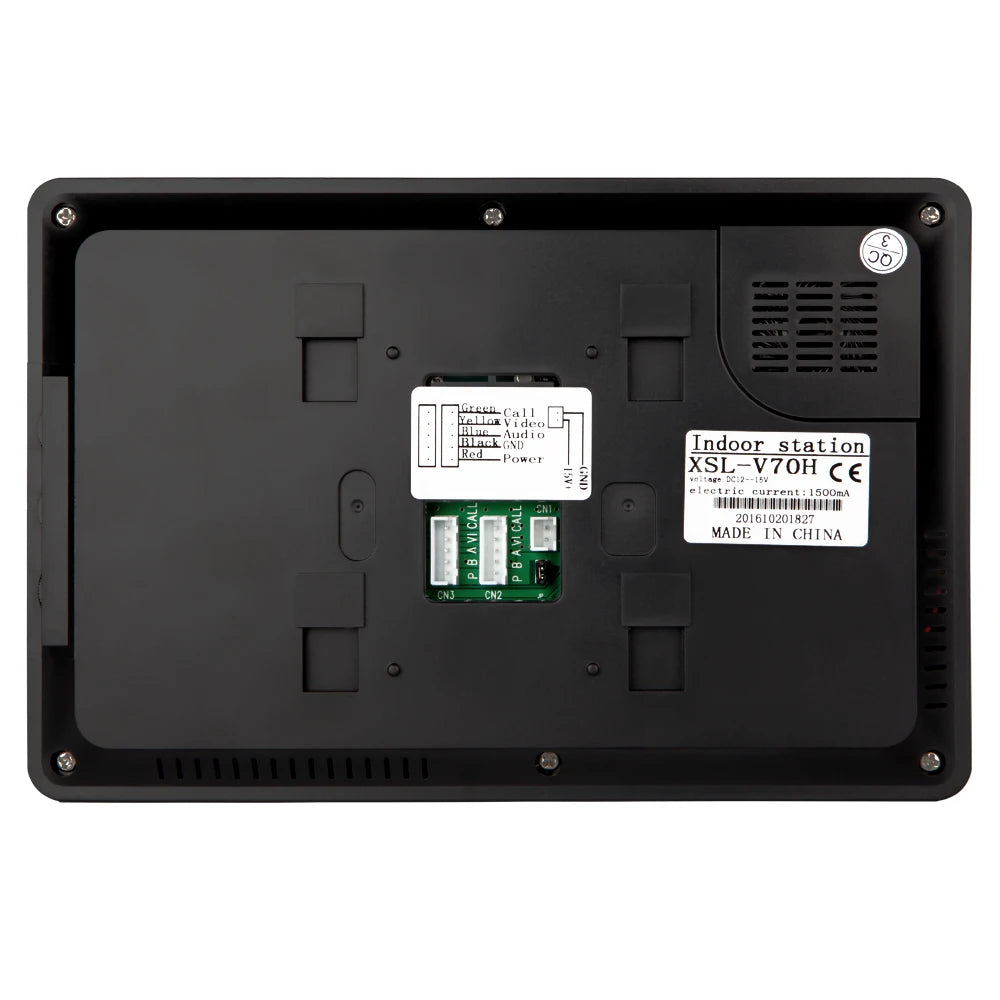 Home Video Doorbell Security Doorphone Wired 2/3/4/5/6/8/10/12 Units Apartment Two-way Audio Visual Intercom System