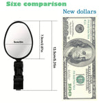 2PCS Bicycle Rearview Mirror 360 Degree Adjustable Rotatable Universal Cycling Handlebar Rear View Mirrors for MTB Road Bike