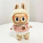 17cm Cute Mini Plush Doll'S Clothes Outfit Accessories For Korea Kpop Exo Labubu Idol Dolls Skirt Hat Clothing DIY Kids Gift