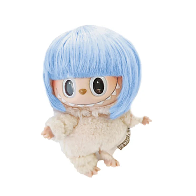 Short Hair Wig For Labubu V3 V2 V1 For 1/3 BJD Dolls Fisherman Hair Bobo hair Wig for Labubu Doll's Accessories