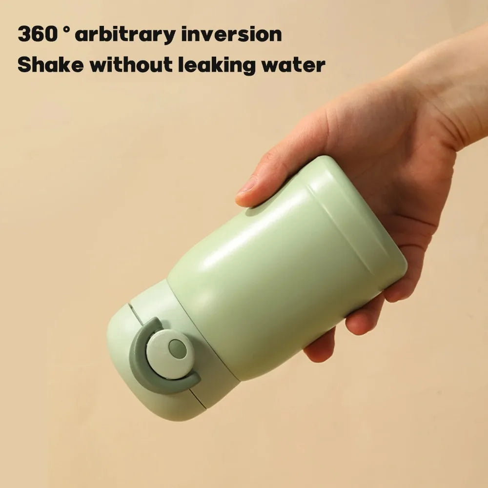Stainless Steel Portable Pocket Thermal Water Bottle Camping Drinkware Outdoor 220ml/350ml Mini Thermos Cup Pocket Cup