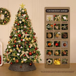 Christmas tree household large high-end Christmas decoration 2026 new living room DIY ornament scene layout