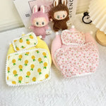 Doll Bed Sleeping Bag For 17cm Ropa Labubu Plush Toy & Accessories Cute Set Home Warmth Girl Gift