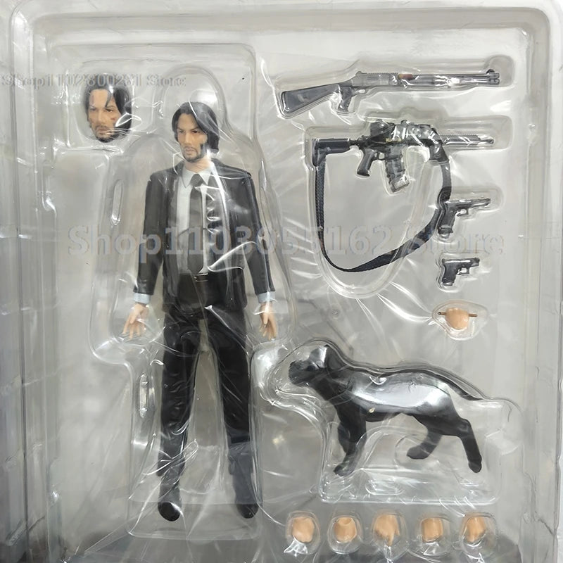 Mafex 085 JOHN WICK Chapter 2 with Dog Figure Chapter 4Mafex 212 John Wick Action Figure Figure Model Toys Dolls Birthday Gift