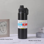 600/800/1000ML Outdoor Thermos Water Bottle Stainless Steel Insulated Cup Keeps Cold and Heat Thermal Mug Travel Vacuum Flasks