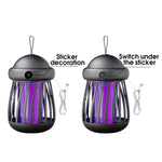 Mini Outdoor Electric Mosquito Killer Lamp, Indoor Automatic USB Mosquito Trap and Catcher