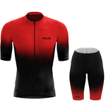 Short Sleeve Road Bike & MTB Racing Kit, Breathable Summer Bicycle Clothing with Bib Shorts