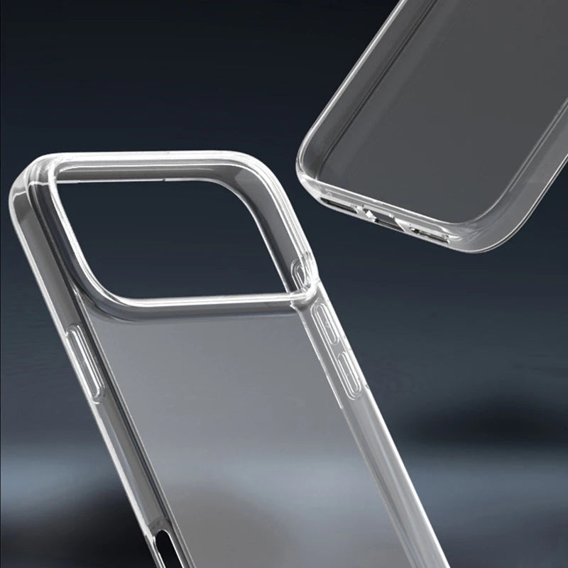 Ultra Thin Clear Shockproof Phone Case For iPhone 17 Pro Max Transparent Soft Silicone TPU Cases For iPhone 17 Air Back Cover