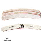 5/25Pcs/Lot Nail File Mix Color 80/100/150/180/240 Grit Professional Sandpaper Cuticle Remover Buffer Files Manicure Tool Set