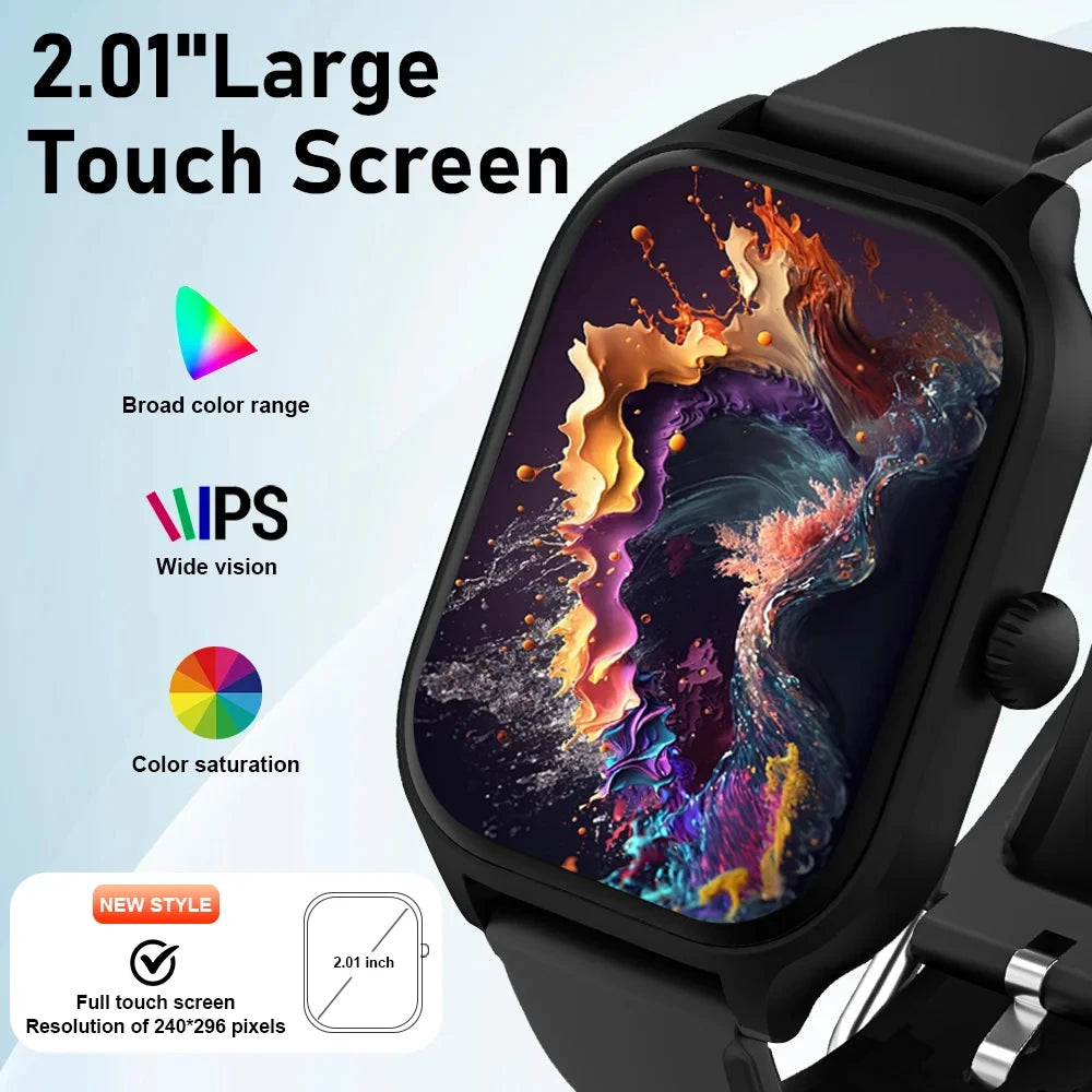 Xiaomi Smart Watch Dialing Answering Calls Exercise Tracking Heart Rate Sleep Monitor Bluetooth Smartwatch Man Woman Gift 2025