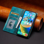Leather Case For Samsung Galaxy A15 A25 A35 A55 A05S A14 A24 A34 A54 A13 A23 A33 A53 A73 A52 A12 A32 Wallet Magnetic Flip Cover