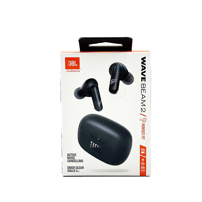 JBL Wave Beam 2 True Wireless Earbuds with Active Noise Cancelling