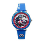 Disney Spider Man Children's Watch Iron Man Hulk Cartoon Quartz Watch Student Waterproof Silicone strap sports Quartz Watch Gift