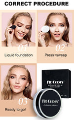 Fit Colors Concealer Smoothing Powder Waterproof, Sweat Resistant and Oil Resistant Makeup Powder Setting Powder