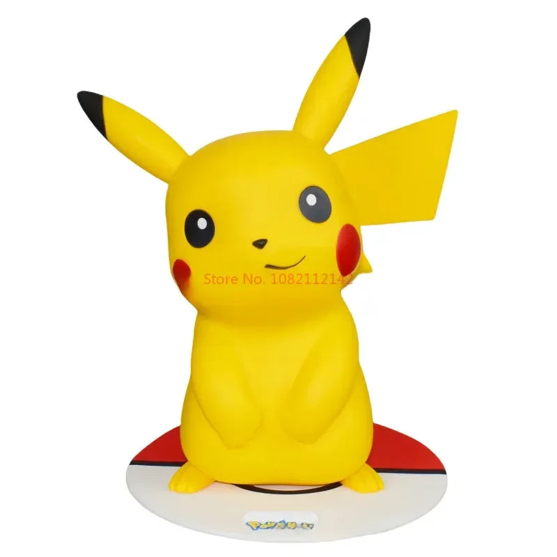 2025 Hot Pokemon Pikachu Doll Model Large Figure Charmander Eevee Porkby Squirtle Ornament Figurine Younth Toys Collects Gifts