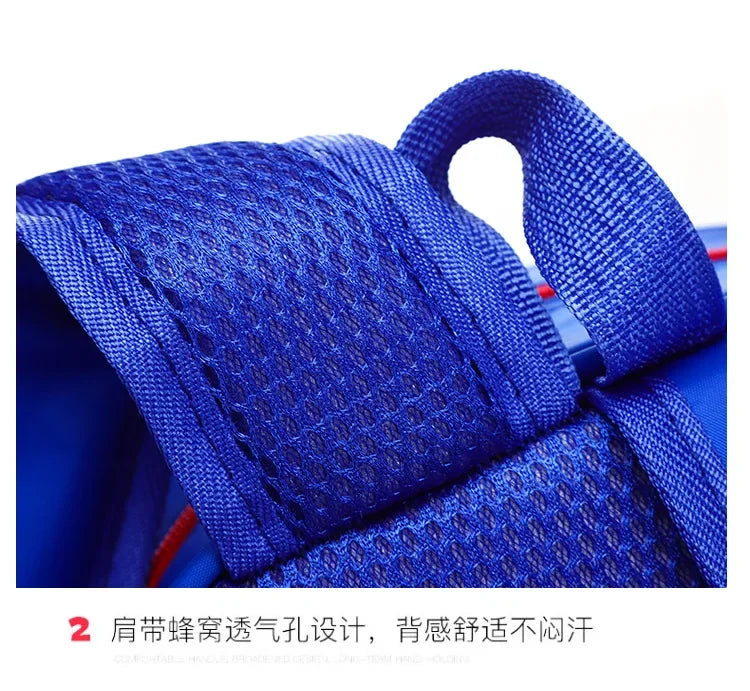 New Children School Bag Boys Girls Spider Man Cartoon Kindergarten Schoolbags Kids Orthopedic Backpacks 4-13 Year