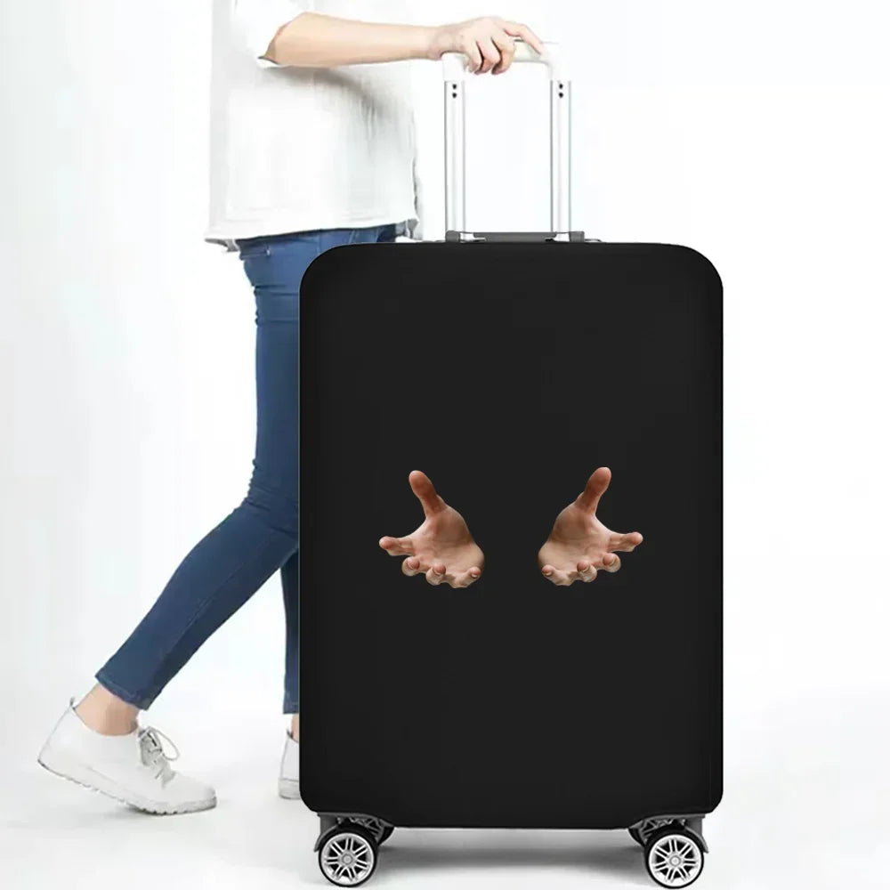 Luggage Covers Suitcase Cover Fashion Travel Essentials Funny pattern 18-32 Inch Traveling Accessories Protective Trolley Case