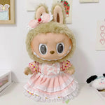 2025 New 38cm Labubu Hot Only Selling Clothes Labubu Mokoko Idol Doll Fashion Design Dress Coat Set Accessories Gift