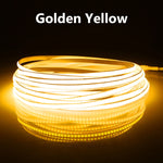 Super Bright COB LED Strip Light Smart PIR Motion Sensor 220V/110V to DC 12V Flexible Lamp Tape for Kitchen Wardrobe Room Decor